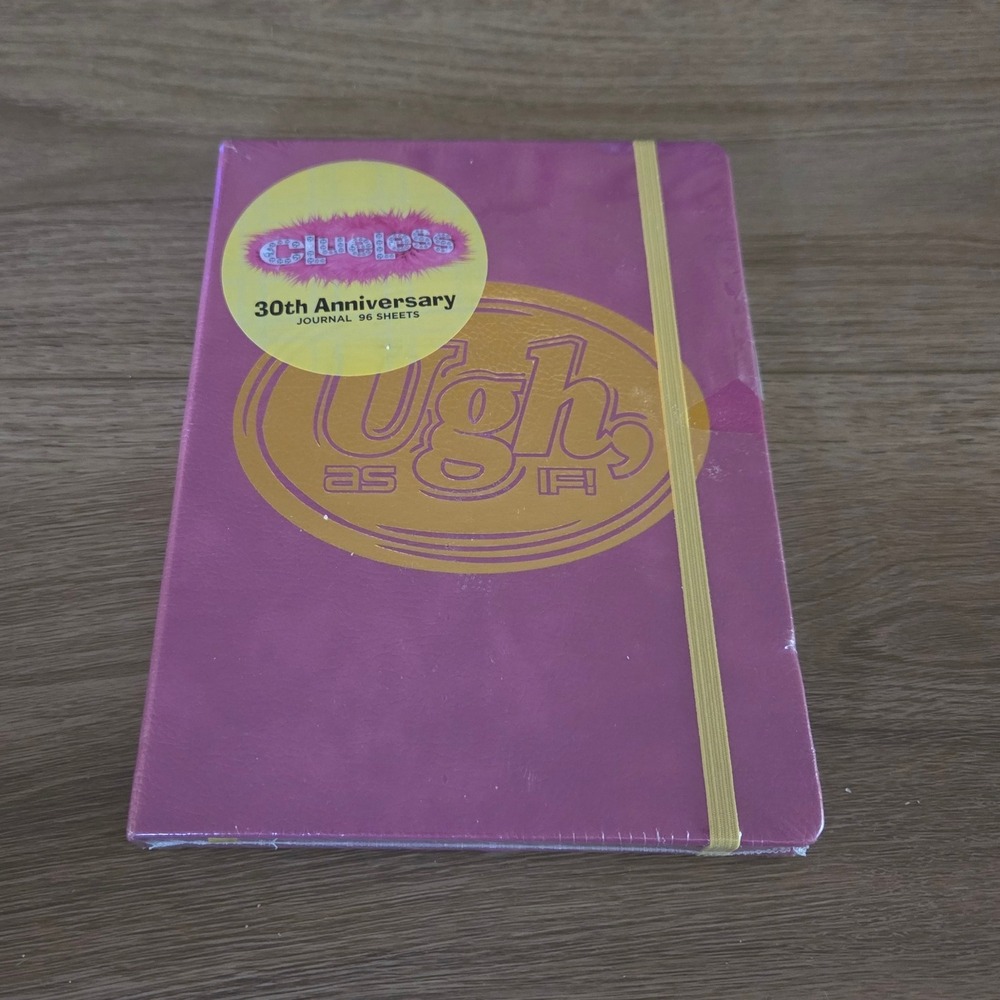 Clueless 30th Anniversary Ugh As If Journal 96 Sheets‎ Pink NEW